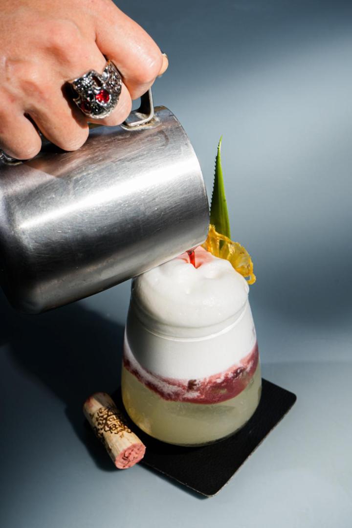 Hotel Makaabá Eco-Boutique Bacalar Exterior foto A sour being topped with whipped cream